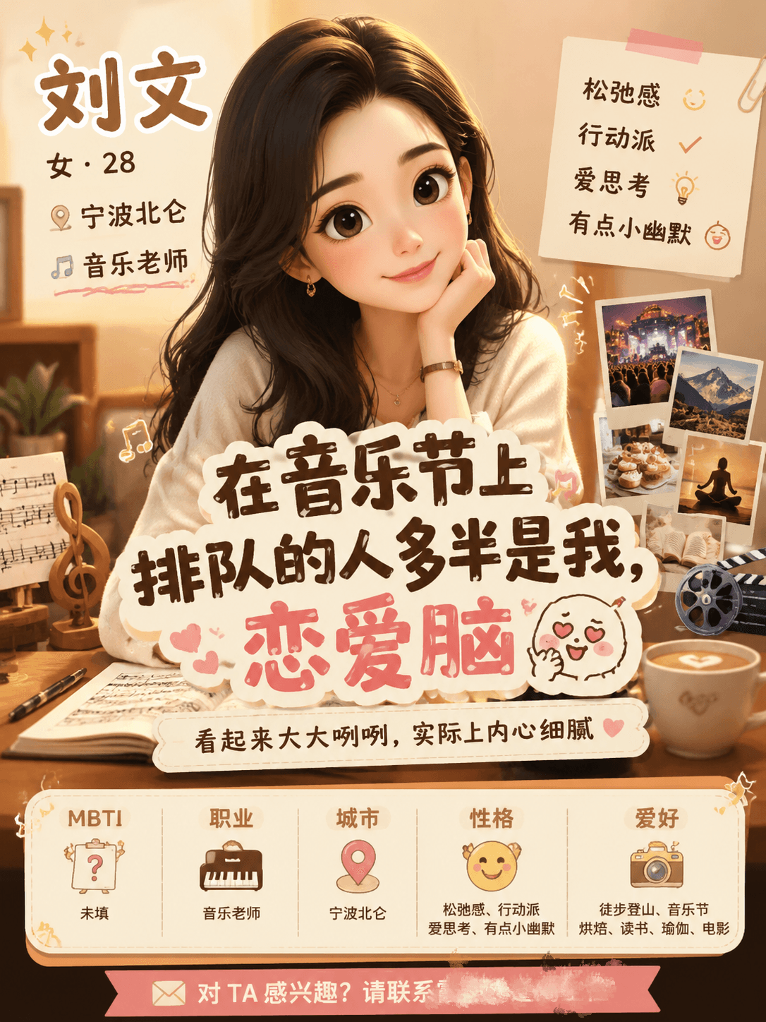 3D 卡通 风格 AI 海报示例